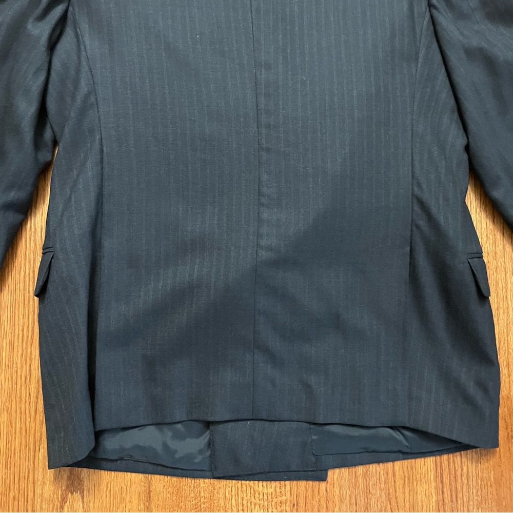 Armani Collezioni double breasted pinstripe wool sports coat blazer size 42 R - Picture 10 of 16